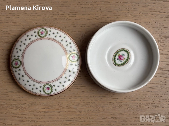 Порцеланова кутия за бижута Dankotuwa, снимка 3 - Антикварни и старинни предмети - 52911779