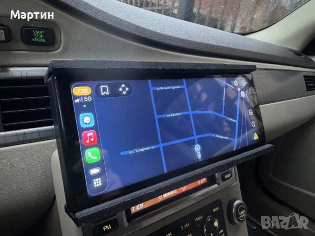 Стойка за навигация Volvo V70 XC70 S80, снимка 2 - Части - 53514476