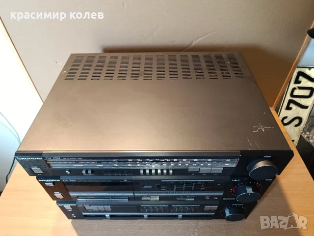 тунер,дек и усилвател "GRUNDIG VE750,CA750,TU750", снимка 4 - Ресийвъри, усилватели, смесителни пултове - 48909025