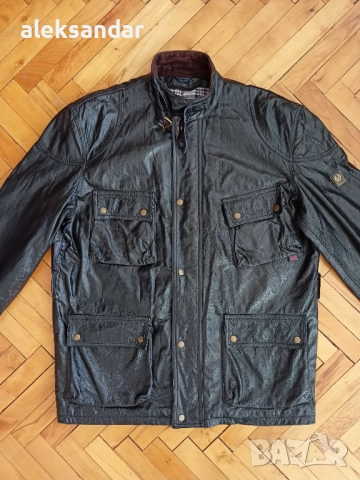 Belstaff кожено яке , снимка 8 - Якета - 52098243