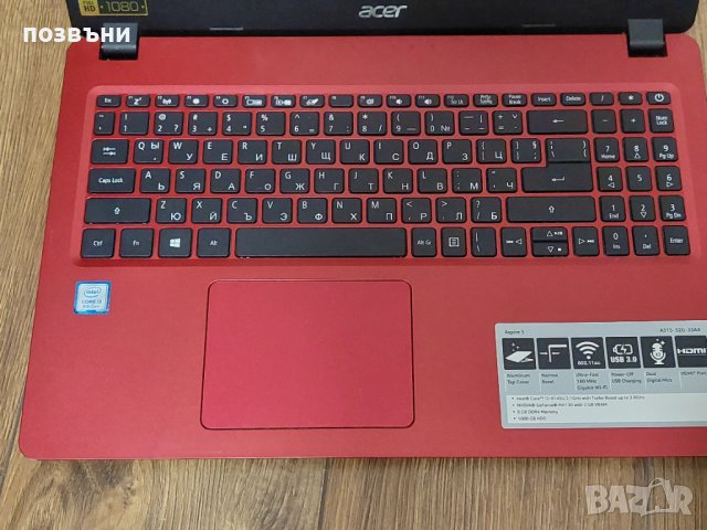 Лаптоп Acer Aspire 5 A515 A515-52G на части, снимка 4 - Части за лаптопи - 43559058