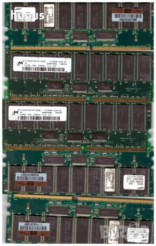 РАМ Памети DDR PC 3200 / 512 + 256 MB , снимка 2 - Други - 28688375