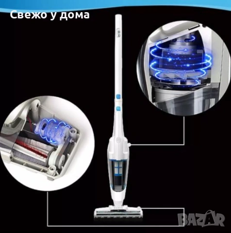 Прахосмукачка за под и мебели с хепа филтър, снимка 8 - Прахосмукачки - 53509314