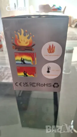 Голям Висококачествен вентилатор за камина печка 6 лопатков, автономен с термогенератор за кюнци, снимка 6 - Други - 48885667