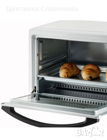 Малка готварска фурна TERMOMAX TXO08TQ, бял, снимка 4 - Печки, фурни - 51485357