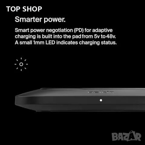 Ново Belkin 15W Бързо зарядно за iPhone Airpods телефон слушалки Apple, снимка 6 - Аксесоари за Apple - 49444665