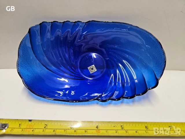 Купи от синьо стъкло - нови, с етикети! Цена за бр., снимка 9 - Аксесоари за кухня - 53479736