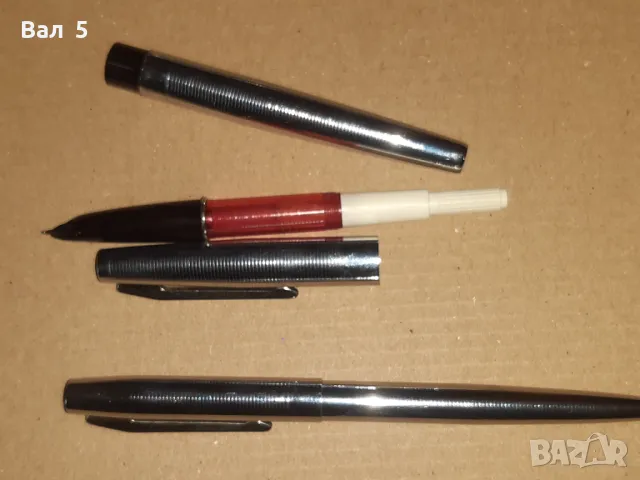 Писалка и химикал , химикалка ЧАЙКА СССР . Неупотребявани, снимка 4 - Антикварни и старинни предмети - 48157208