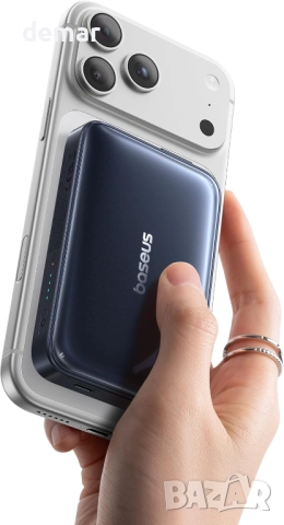 Външна батерия Baseus Picogo Magsafe, 10000mAh Qi2.2 сертифицирана
