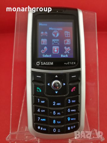 Телефон Sagem my212x, снимка 2 - Други - 14108910