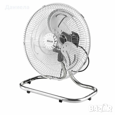 Вентилатор на стойка 16''Muhler FM-6136D 3in1, 50W, индустриален, на стойка, стена, под, снимка 4 - Вентилатори - 50460056