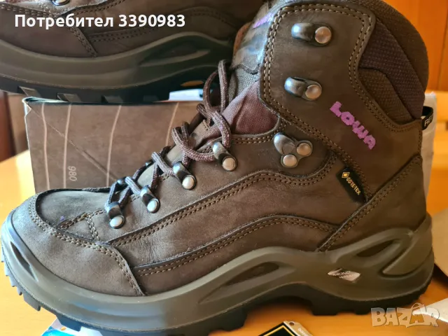 Туристически обувки LOWA RENEGADE GTX MID Ws, снимка 11 - Спортна екипировка - 48909208
