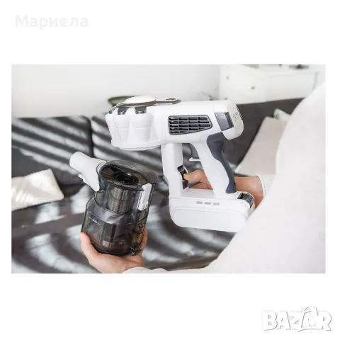 Вертикална Акумулаторна Прахосмукачка / Безкабелна Прахисмукачка с Контейнер, снимка 9 - Прахосмукачки - 48379500