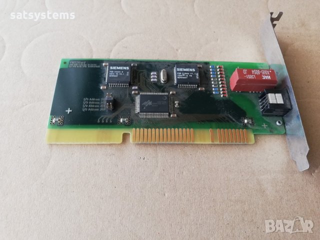 FRITZ !Card AVM 16-bit ISA ISDN Controller A1 3.0 F, снимка 5 - Мрежови адаптери - 35380146