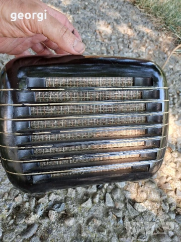 ретро българска бакелитова радиоточка, снимка 4 - Колекции - 51006767