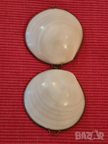 Кутийка за бижута, портмоне от мидени черупки. , снимка 4 - Антикварни и старинни предмети - 49750122