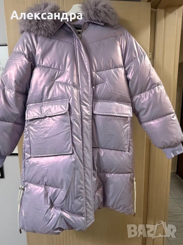 Дамско дълго яке, снимка 2 - Якета - 53172088