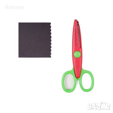 1094 Къдрава ножица за декоративно рязане 6 модела, снимка 5 - Ученически пособия, канцеларски материали - 26262803