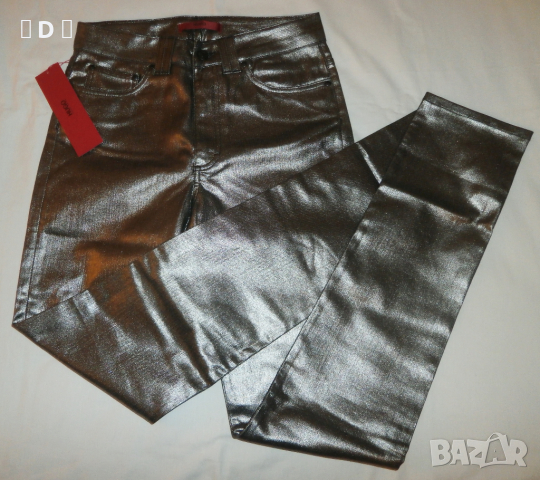 HUGO BOSS оригинални сребристи дънки НОВИ - М, снимка 2 - Дънки - 44852471