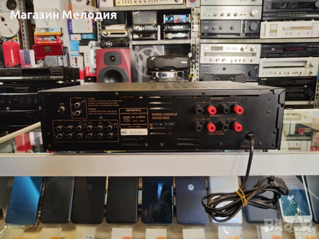 Усилвател ONKYO Integra A-8015 Две по 90 ватан на 4 ома. Леки козметични забележки, перфектно технич, снимка 9 - Ресийвъри, усилватели, смесителни пултове - 51340353