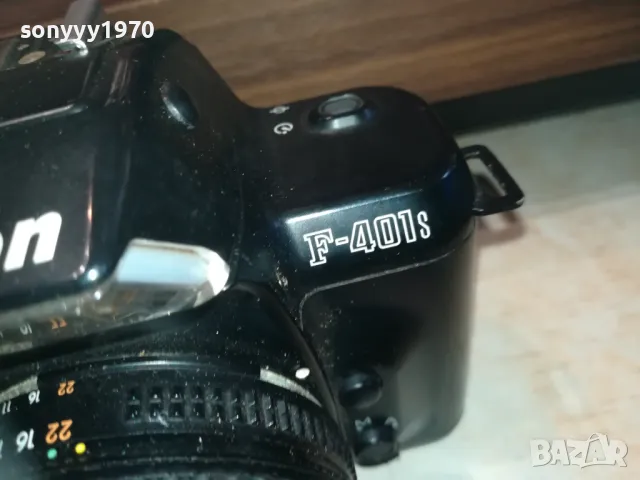 NIKON F-401S MADE IN JAPAN-ВНОС SWISS 1910241830, снимка 7 - Фотоапарати - 47644224