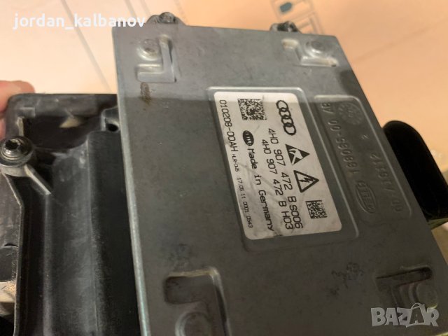 Оригинален full led фар ляв Ауди А8 комплект напълно обурудван само за 2200лв. 4h0941003, снимка 5 - Части - 44041136