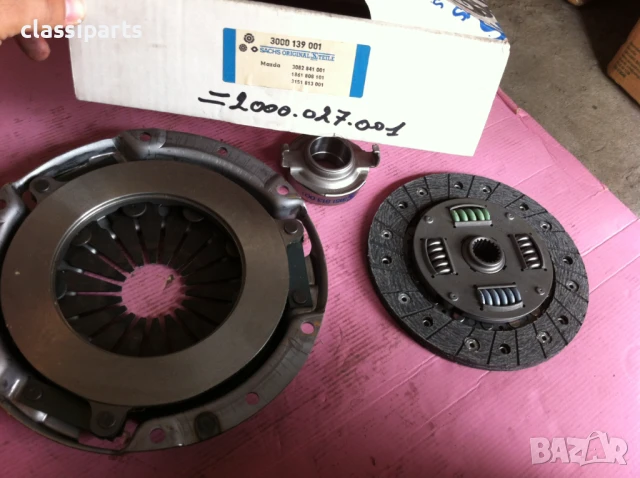 Комплект съединител Sachs за Мазда 323 двигатели 1.1 и 1.3 1980-1990 / MAZDA 323