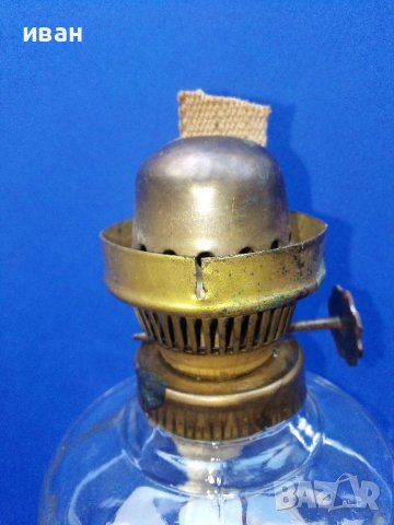 Малка газена лампа, снимка 3 - Антикварни и старинни предмети - 43348213