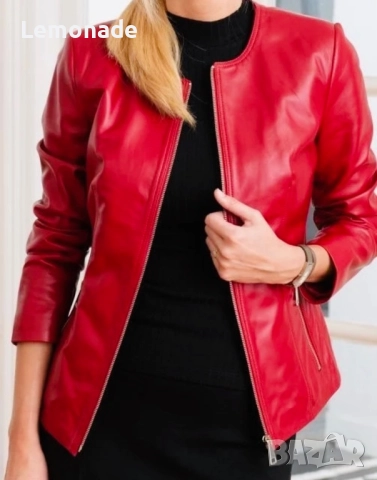 Ново кожено яке Зара С размер
