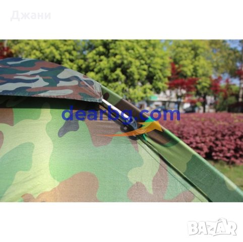 Непромокаема камуфлажна палатка за къмпинг, риболов, снимка 7 - Палатки - 28490417