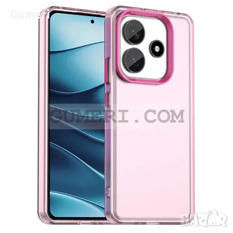 Xiaomi Redmi Note 14 5G Противоударен Хибриден Гръб - Мат, снимка 4 - Калъфи, кейсове - 49221683