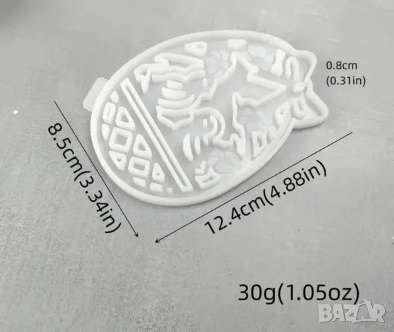 Молд яйце с пилета, снимка 2 - Форми - 49692864