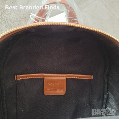 Нова! Оригинална раница Cavalli class в кафяво, снимка 3 - Раници - 52139293