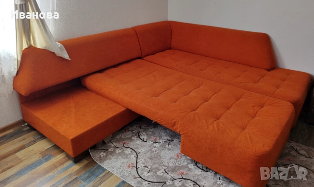 Ъглов диван 