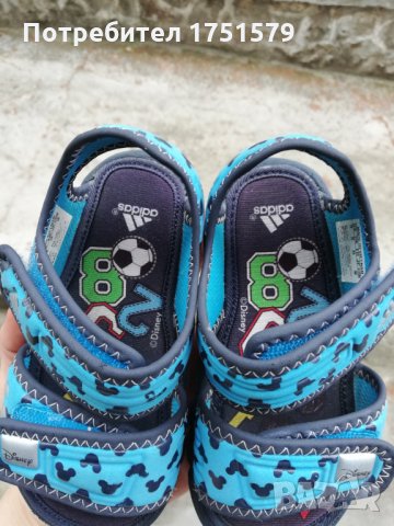 Оригинални детски сандали Adidas disney, снимка 7 - Детски обувки - 28817985