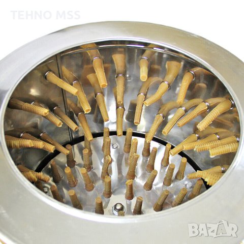 ПРОМО Машина за скубане на пера, кокошки, бройлери/ Plucker machine MS60 INOX + БЕЗПЛАТНА ДОСТАВКА, снимка 4 - За птици - 43084050