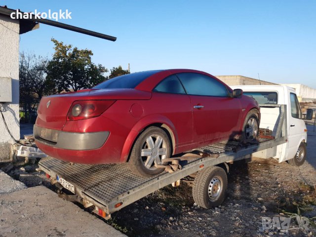 Рено меган кабрио на части 1.9, снимка 5 - Автомобили и джипове - 38530399