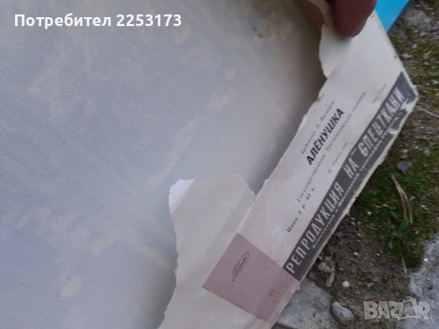 Голяма картина-ковьор за стена.Соц.картини СССР в рамки., снимка 9 - Декорация за дома - 49895559