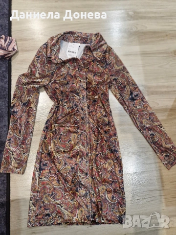 Дамска рокля кадифе