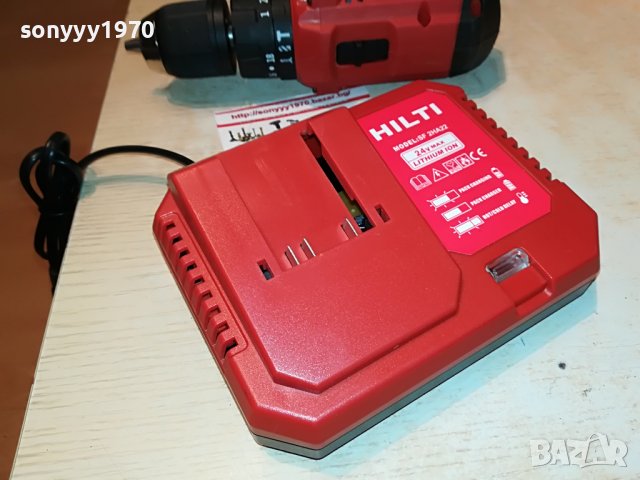 HILTI LI-ION+CHARGER+BATTERY PACK 1908221203, снимка 8 - Винтоверти - 37738810