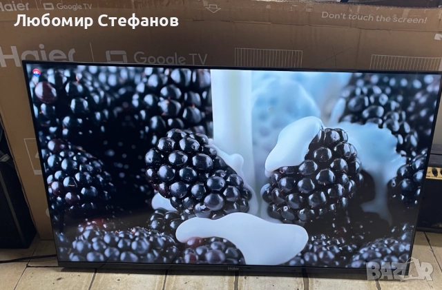 Телевизор HAIER H43K800UX 4K Ultra HD LED SMART TV, GOOGLE TV, 43инча, снимка 3 - Телевизори - 51935301