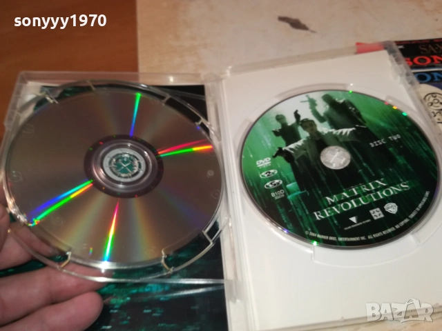 МАТРИЦАТА РЕВОЛЮЦИЯ-2 ДИСКА 1909252043, снимка 9 - DVD филми - 51772680