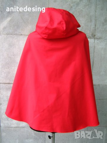  червено  парти наметало, снимка 4 - Други - 39662923