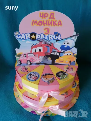 Картонена торта Еднорог, снимка 9 - Други - 49723414