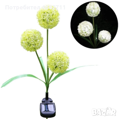 соларно цвете за вашия дом или градина 