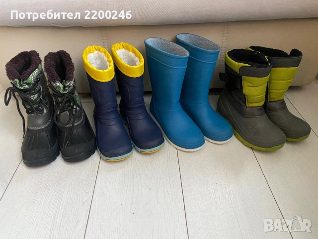 Детски гумени ботуши