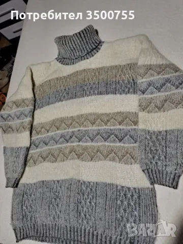 Дамски зимен пуловер 