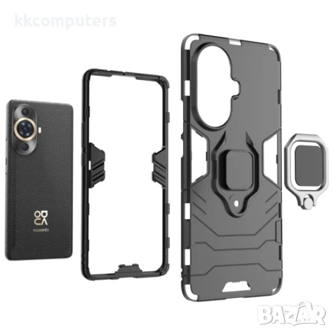 Huawei nova 11 Pro 4G / 11 Ultra 4G Удароустойчив Ring Holder Калъф и Протектор, снимка 13 - Калъфи, кейсове - 50659475
