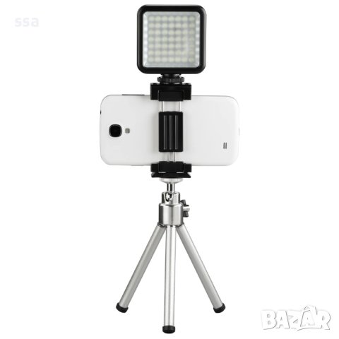 HAMA LED лампа  "49 BD" за смартфони, фото и видео камери - 04641, снимка 4 - Чанти, стативи, аксесоари - 43356338