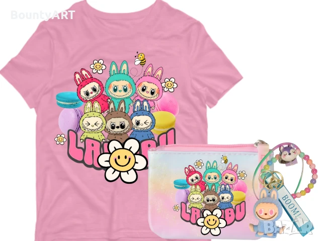 Подаръчен комплект Лабубу / Labubu, снимка 2 - Детски комплекти - 51245317